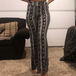 Boho flare pants
